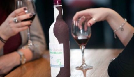 GreenBottle - papírová láhev na víno