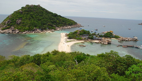 Thajský ostrov Ko Nang Yuan