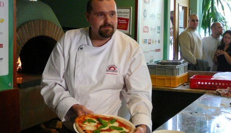 FOTO: Ondřej Marek a pizza Margarita