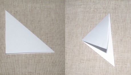 FOTO: Základ papírové hvězdy