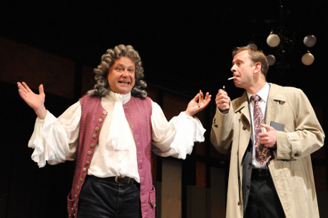 FOTO: Antonín Procházka a Jakub Zindulka v Dürrenmattově hře Fyzikové