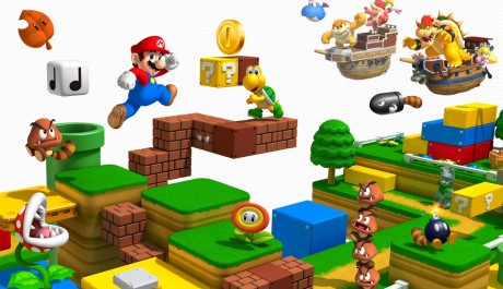 OBR.: Mario a postavičky ze hry