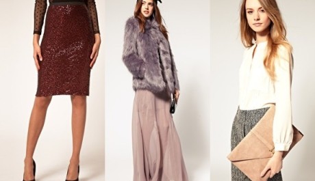 FOTO: Pencil skirt, kožich a psaníčko z asos.com