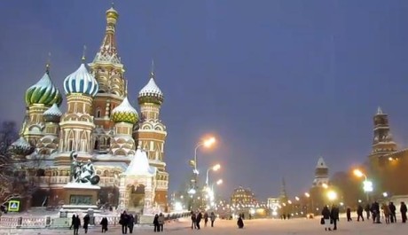FOTO: Moskva v zimě