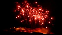 FOTO: Novoroční ohňostoj nad Špilberkem