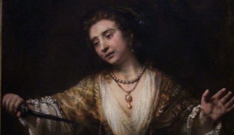 FOTO: Rembrandt van Rijn - Lukr&eacute;cie,1664