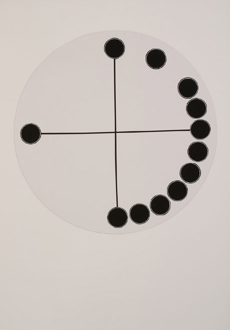 OBR: Lena Knilli, Čas v Praze, l&aacute;kov&yacute; fix, pap&iacute;r, 2009