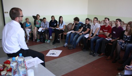 Studenti na workshopu