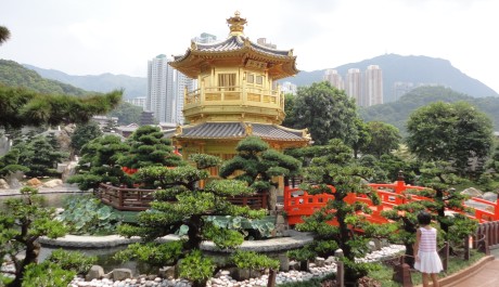 FOTO: Hongkong-budhistický chrám