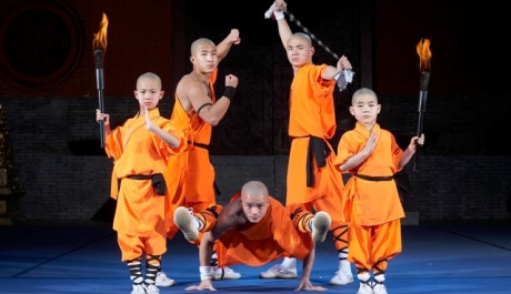 Vystoupení mnichů Shaolin Kung Fu