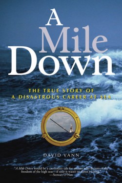 obálka David Vann: A Mile Down (EN)