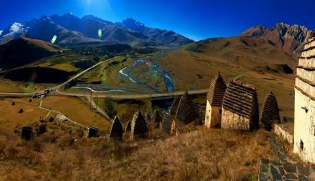 FOTO: Tajemn&eacute; Město mrtv&yacute;ch Dargavs