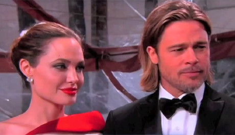 FOTO: Zlate globy - Angelina Jolie, Brad Pitt