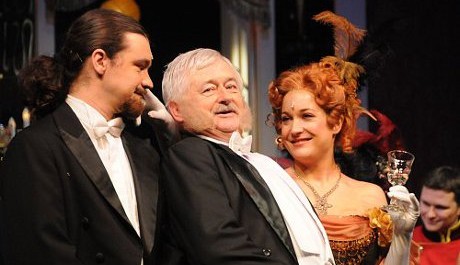 FOTO: Ladislav Špiner a Václav Dušek v operetě