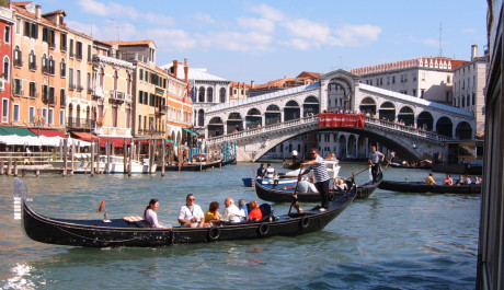 FOTO: Most Rialto v Benátkách