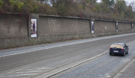 Foto."Galerie Artwall: Náměstí kapitána Jaroše a Edvarda Beneše."