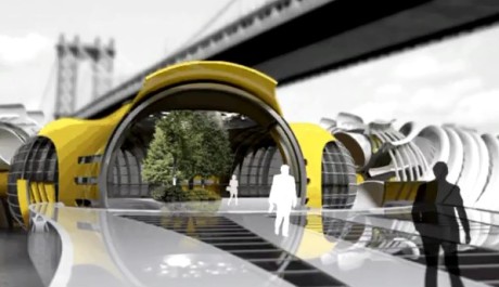 FOTO: Futuristick&yacute; plovouc&iacute; park