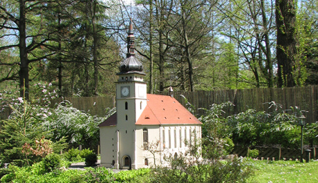 OBR: Maketa kostela Nanebevzet&iacute; Panny Marie