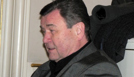 FOTO: Václav Postránecký na tiskovce ND, únor 2012
