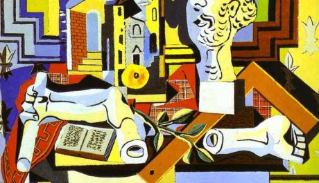 Obr. Pablo Picasso - Studio with Plaster Head