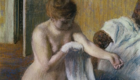 FOTO: Edgar Degas - Žena ve vaně, 1883