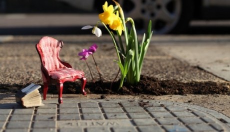 FOTO: Čtenářský koutek na North View Road