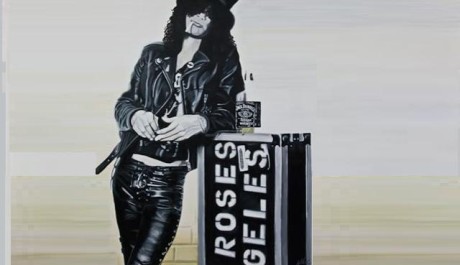 Foto: Obraz na plátně: Slash kytarista z Guns and Roses