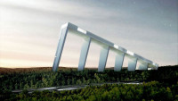 Plánovaný švédský Skipark 360 °