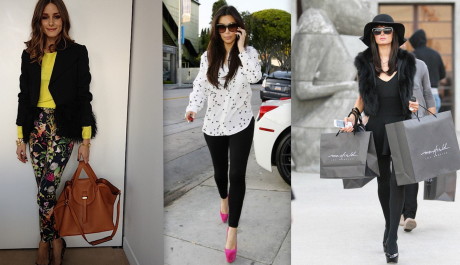 Street style celebrit - Olivia Palermo, Kim Kardashian, Paris Hilton FOTO: Street style celebrit - Olivia Palermo, Kim Kardashian, Paris Hilton