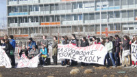 FOTO: Protesty v HK. Foto: Veronika Pavlicvová, Topzine.cz