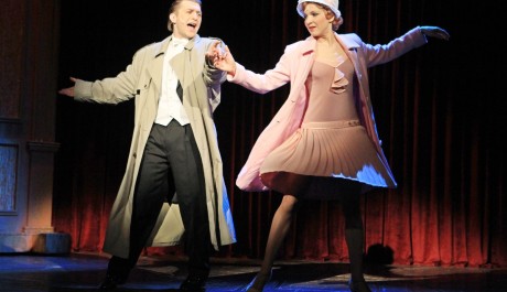 FOTO: Josef Pejchal a Martina Sikorová stepují