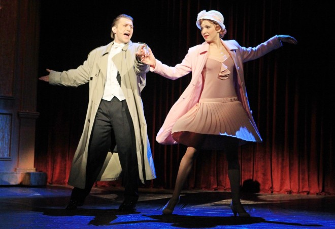 FOTO: Josef Pejchal a Martina Sikorová stepují