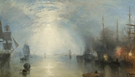 keelmen heaving in coals by moonlight