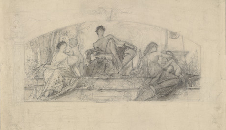 OBR: Skica kompozice „Die Reiche der Natur"