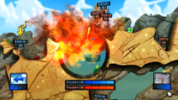 Screenshot: Worms Revolution