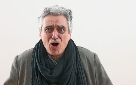 FOTO: Pavel Pavlovsk&yacute; v kost&yacute;mu Harpagona, kampaň Klasika v Divadle J. K. Tyla (2012)