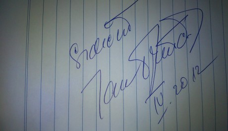 FOTO: Podpis Jana Přeučila