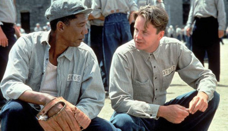 FOTO: Morgan Freeman, Tim Robbins - The Shawshank Redemption