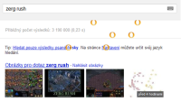 SCREENSHOT: Google Zerg Rush