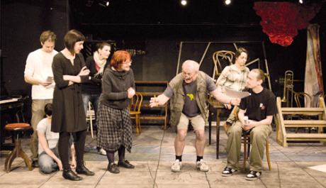 FOTO: Foto ze zkou&scaron;ky Muže na větvi