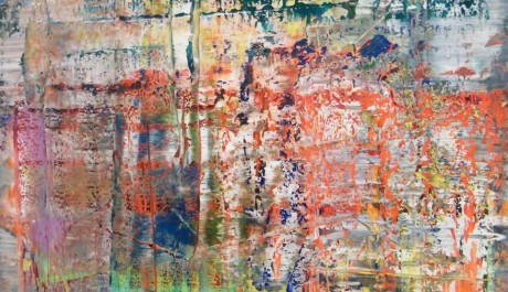 foto: obraz známého výtvarníka Gerharda Richtera 