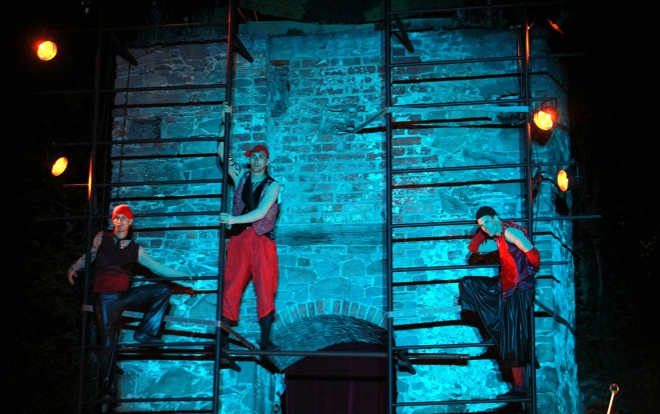 Akrobaté na scéně VČD