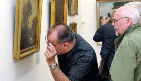 FOTO: Návštěvníci na vernisáži Napříč krajinou