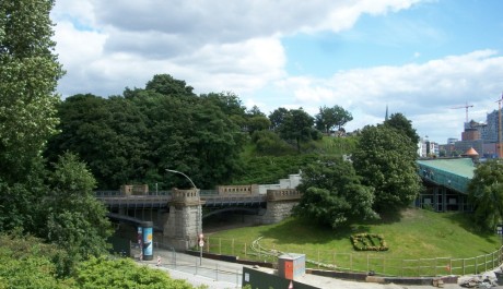 FOTO: Výhled na Elbenpark. Zdroj: Archiv Moniky Bukáčkové