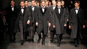 FOTO: Pánská kolekce zančky Dolce Gabbana podzim/zima 2012
