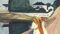 OBR: Edvard Munch - The Girls on the Bridge 1927