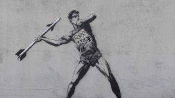 FOTO: Banksy - Hackney welcomes the Olympics