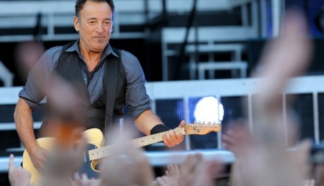Bruce "Boss" Springsteen při pražském koncertě; Foto: Karel Šanda, Zdroj: pořadatel koncertu