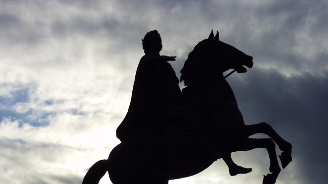 FOTO: C&iacute;sař na koni