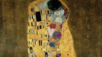 OBR: Gustav Klimt - Polibek 1908